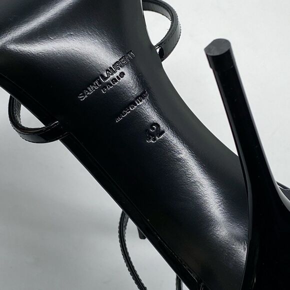 Saint Laurent Cassandra Leather Sandals size 42 - Picture 16 of 16